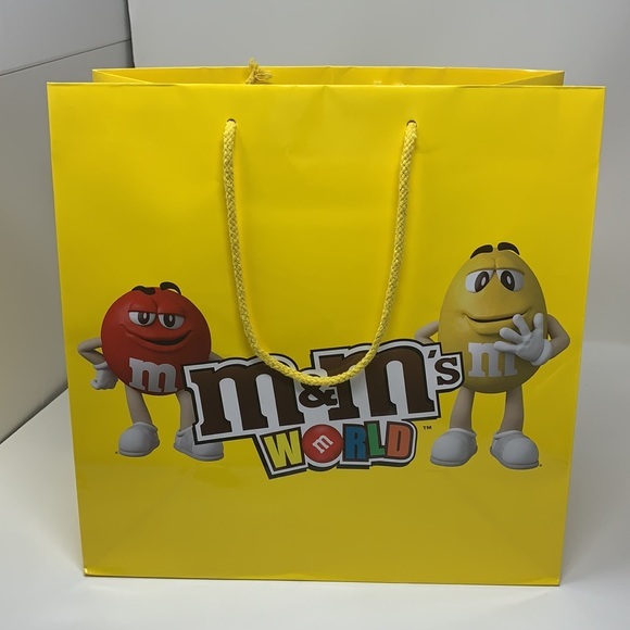 5 M&M’s World medium paper bags for party favors used - Picture 9 of 16